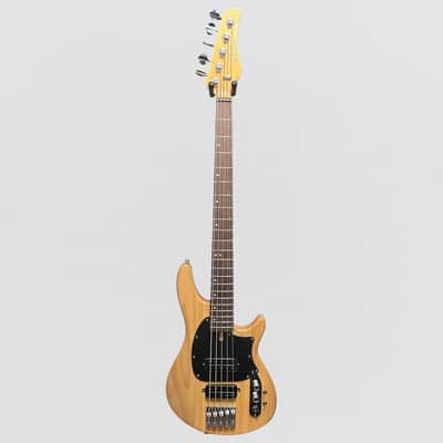Schecter CV-5 5-String Electric Bass Guitar - Gloss Natural image 12