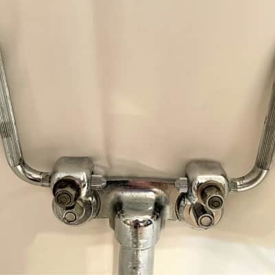Ludwig 60s/70s Short Double Tom Holder Mount for Bass Drum or Stand #018 image 5