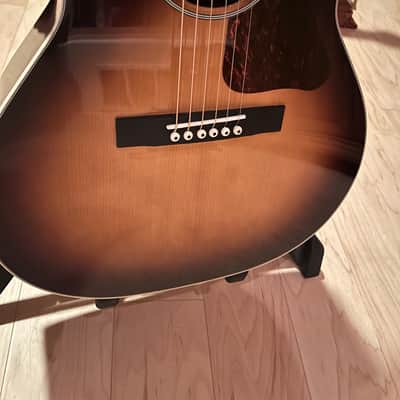 AMI SLM SG-00 E Solid Adirondack & African Mahogany K&K Pickup w/Case image 4