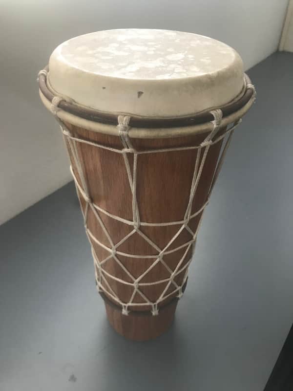 Handmade Djembe 8" Skin  - Beautiful Natural Wood! Sale Benefits Music Education Nonprofit! image 1