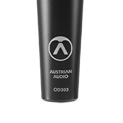 Austrian Audio OD303 OD303 Dynamic Vocal Microphone, OCH1 Mic Clip, MZP3 Pouch image 1