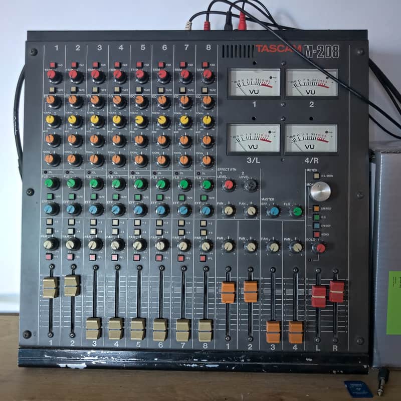 1991 TASCAM M-208 Black