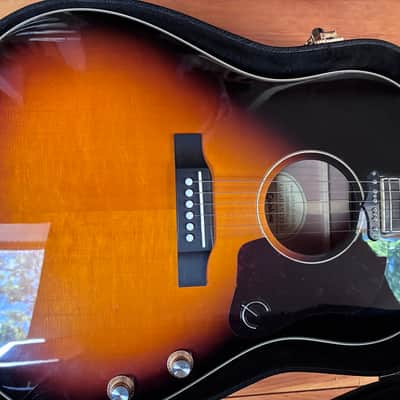 Epiphone Ej-160E 2016 Limited Edition Sunburst with Case image 2