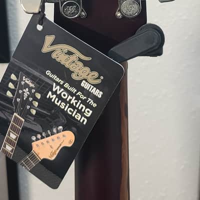 Vintage V100 Icon Peter Green Greenie Les Paul style LP - Lemon Drop image 12