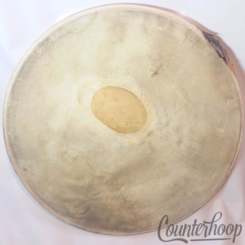 *Gretsch 27" Calf Skin Bass Drum Head Vintage 10s Calfskin Early American Batter image 1
