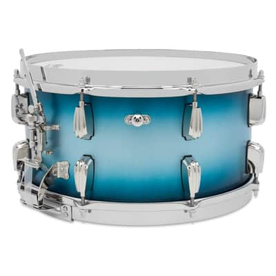 Slingerland Radio King 7x14" Single Ply Snare Drum SLLS0714SMK371 - Blue and Silver Lacquer Duco image 3