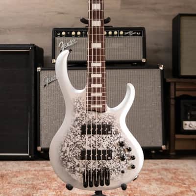 Ibanez BTB25TH5SLM 5-String Bass Guitar - Silver Blizzard Matte image 2
