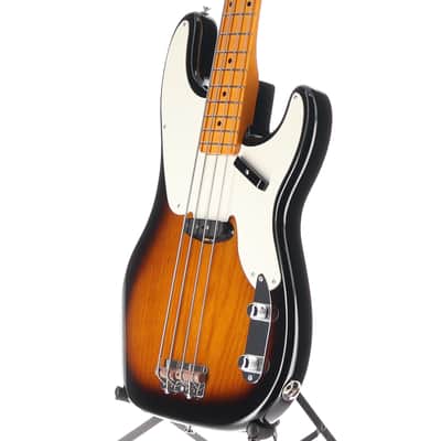 Fender Certified Pre-Owned American Vintage II 1954 Precision Bass, Maple Fingerboard, 2-Color Sunburst (J9) (V1562) image 4