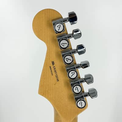 2010 Fender American Deluxe Stratocaster – Sunset Metallic image 9