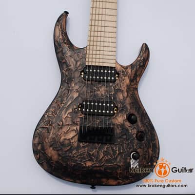 Kraken 8 string extended range guitar Octa 2013 Custom Color | Reverb