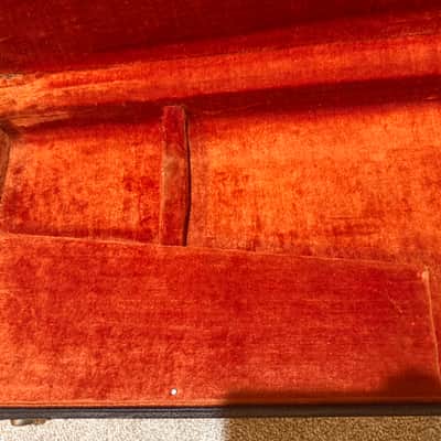 VINTAGE FENDER BASS 1965 to 1970 NO TAIL LOGO BLACK TOLEX CASE CLEAN! image 11