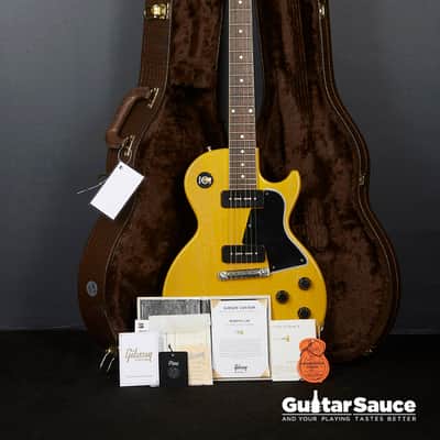 Gibson Custom Murphy Lab 1957 Les Paul Special Single Cut Reissue Ultra Light Aged Bright Tv Yellow Nickel Hardware Ex-Demo (Cod.1369NG) image 14
