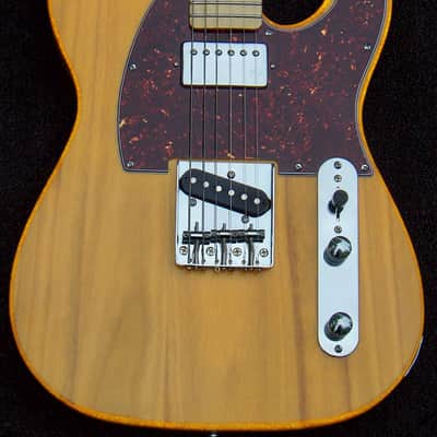 XX-Large 2" Wide (51mm) Maple Neck Light 6.4 lb. Vintage Butterscotch Swamp Ash Blonde Telecaster Guitar+ Grover 406C Locking Tuners + Matched Tele and Humbucker Pickups + Treble-Bleed Circuit+Leveled+Crowned and Polished Frets! image 1