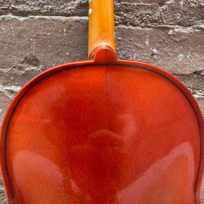 Unbranded 1/2 Size Violin Made in Czech Republic w/ Bow, Case & Pirastro Gold Rosin image 9