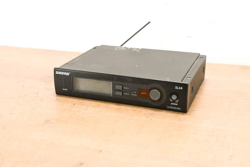 Shure SLX4 Wireless Receiver - L4 Band: 638-662 MHz (NO POWER SUPPLY) CG012KQ image 1