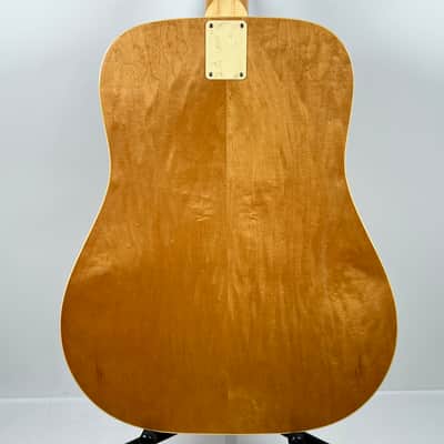 Epiphone FT-145 MPL Maple Acoustic Guitar Vintage FT145 1970s 70s Made In Japan image 6