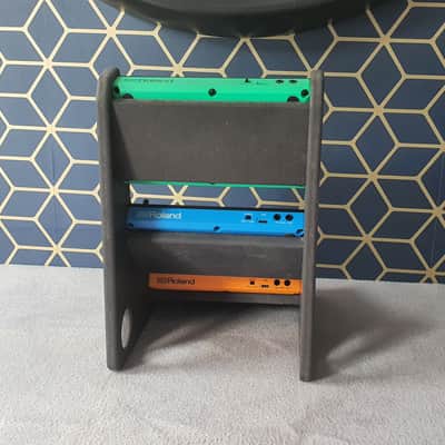 Roland Aira Compact S1 J6 T8 E4 - Black Valchromat Triple Stand from Synths And Wood image 6