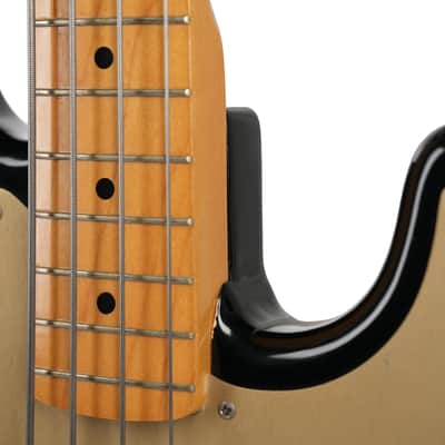 1982 Fender Japan Precision Bass '57 Reissue (PB57) - Two-Tone Sunburst - Gold Anodized Pickguard - Documented Studio Use by Max Martin & Marino Stoess image 15