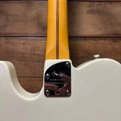 2026 Fender American Pro II Tele RW Olympic White w/case & upgrades image 10