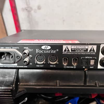 Focusrite Saffire Pro 40 Firewire Audio Interface 2010s - Black image 3