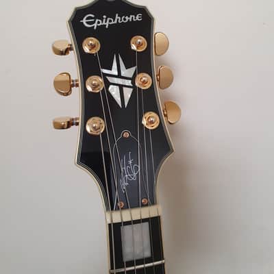 Epiphone Bjorn Gelotte Signature "Jotun" Les Paul Custom 2016 - 2019 - Ebony image 4