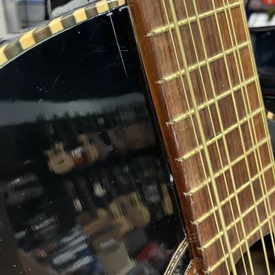Alvarado Bajo Quinto Black Acoustic 10 String Guitar image 6