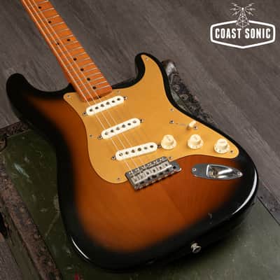 1990 Fender American Vintage Reissue '57 Stratocaster Nitro USA AVRI image 6
