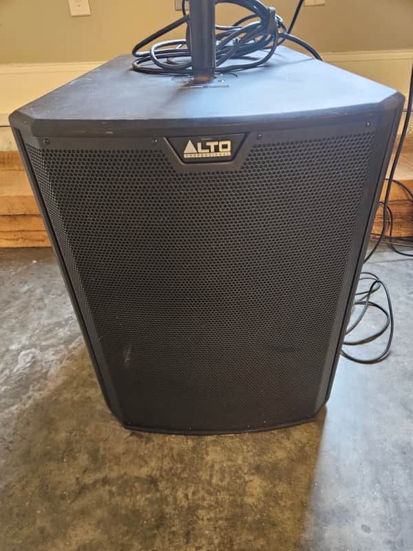 Alto Professional TS 218 S 1250 Watt 18" Powered Subwoofer 2017 - Black image 1