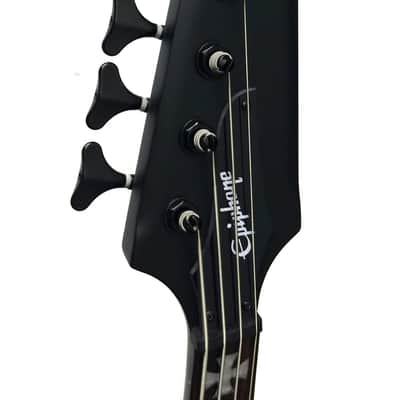Epiphone Nikki Sixx Blackbird Electric Bass Guitar - Pitch Black