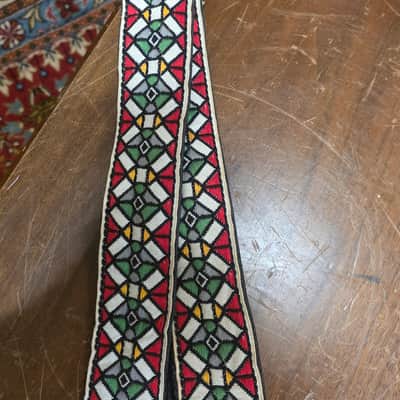 Ace Stained Glass Guitar Strap Vintage 1960s image 5
