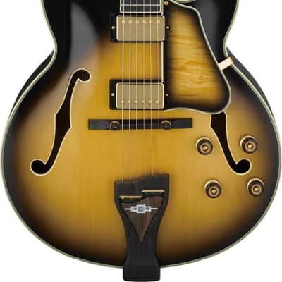 Ibanez George Benson Signature 6 String Electric Guitar w/Case - Vintage Yellow Sunburst (LGB300VYS) image 3