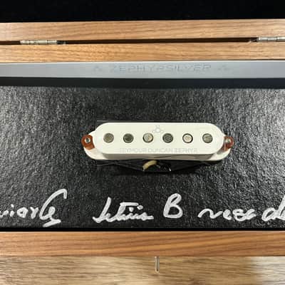 Seymour Duncan Zephyr Silver Strat Bridge Pickup White 11209-01-W NOS 2012 image 1