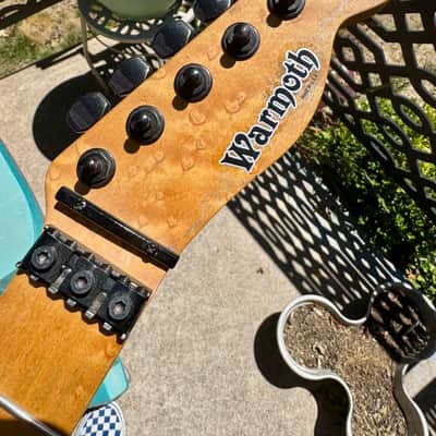 Late 80s Warmoth Telecaster Tele Birdseye Maple Neck Floyd Compound Radius Clapton Profile image 1