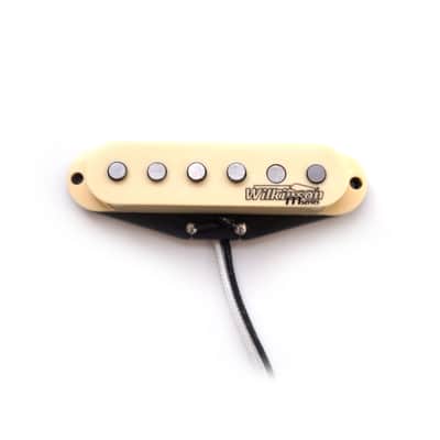 Wilkinson WVS Vintage Single Coil Pickup Alnico V for Stratocasters - Bridge (Black) image 6