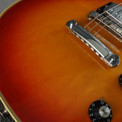Aria Pro II Custom Single Cut Electric Guitar Cherry Sunburst MIJ image 7