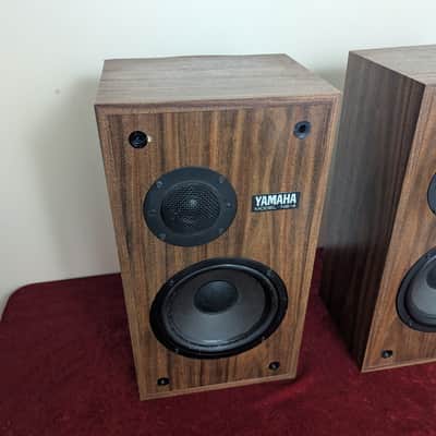Yamaha NS-4 Vintage Natural Sound Bookshelf Monitors Speakers 1970s 1980s Made in USA image 5