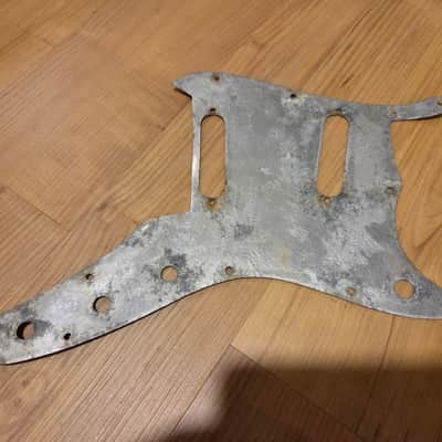 Vintage 1960's Fender Duo-Sonic Electric Guitar Aluminum Pickguard Shield! Rare, Original Pre-CBS Part! image 1