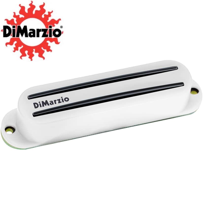 NEW DiMarzio DP218 Super Distortion S Humbucking for Strat Size Pickup - WHITE image 1