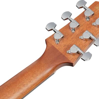 Ibanez AAD51LCE Left-Handed Dreadnought Acoustic-Electric Guitar, Solid Spruce Top, Dark Violin Sunburst image 7