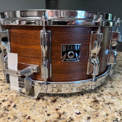 Tama Rosewood 14x6.5 Mastercraft Snare 1980-1982 image 7