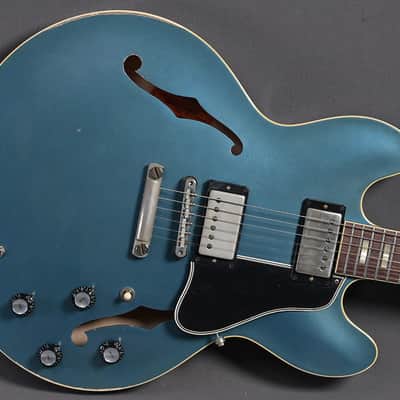 Gibson ES-335 1964 M2M Murphy Lab Heavy Aged Pelham Blue #121320 image 1