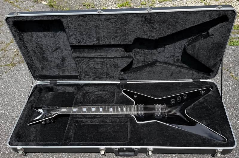 2019 Dean ML Select 7 String Electric Guitar W/OHSC Black image 1