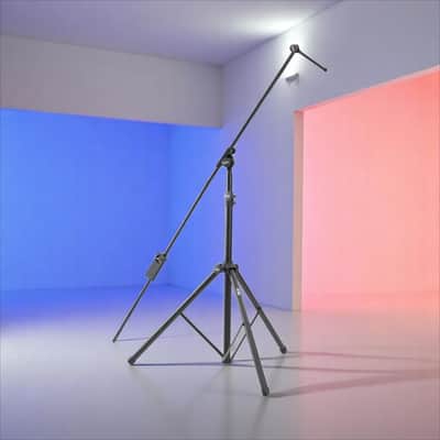 On-Stage SB9600 Tripod Studio Mic Boom Stand w/ 7" Mini Boom Extension â€“ Heavy Duty image 12