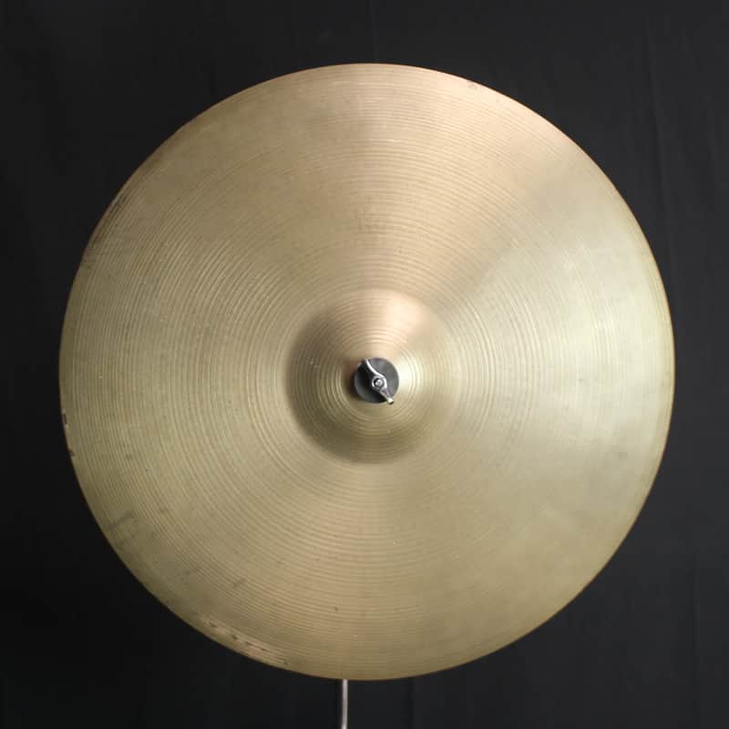 Vintage Zildjian 21" 1970's Thin Stamp A Rock Ride - 3363g (video demo) image 1