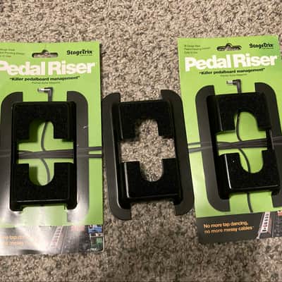 StageTrix SR1 Pedal Riser 2010s - Black (3 Pedal Raiser) image 1
