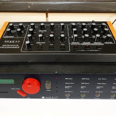 Waldorf Microwave RackWavetable Synth 1989 W/Programmer image 4