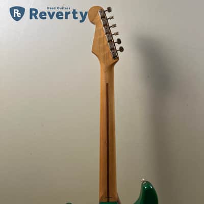 Fender Japan ST57-65G '57 Stratocaster Charcoal Green Burst Made in Japan 1993 image 19