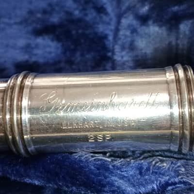 Gemeinhardt 2SP Straght-Headjoint Flute with Offset G 2010s - Silver-Plated image 3