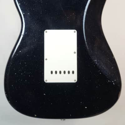 Fender Custom Shop Time Machine '63 Stratocaster Journeyman Relic, Black Sparkle, Closet Classic Hardware, AAA Rosewood FB, w/HSC image 10