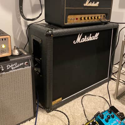Marshall SV20H head and 1936 Vintage 2x12 Cabinet 2021 Black, Leather image 5